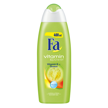 Fa Vitamin & Power Vitamin E + Guava Shower Gel 400 ml / 13.3 fl oz