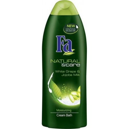 Fa Natural & Care Weiße Traube & Jojoba Milchcreme-Bad 500 ml / 16,7 fl oz