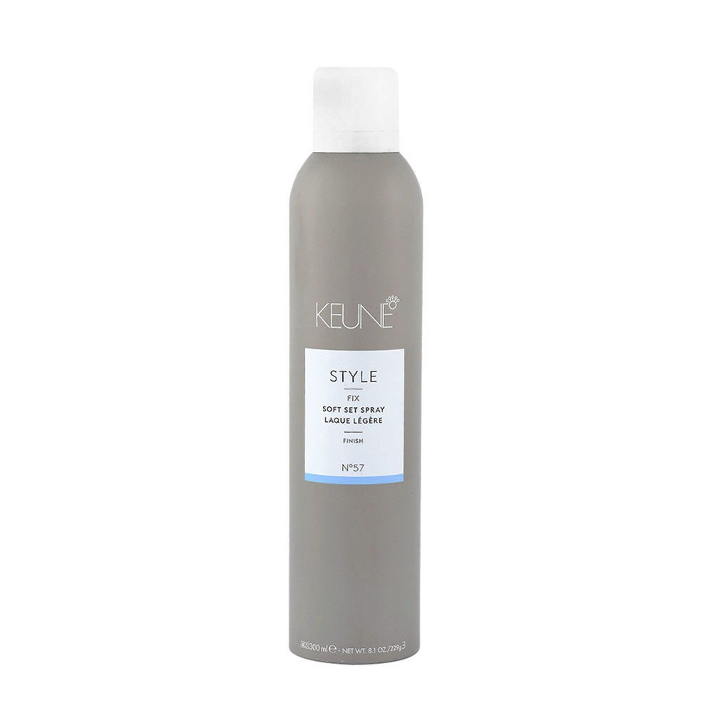 Keune, Style Soft Set, Hair Spray, Shine Finish, Flexible Hold, 57, 300 ml