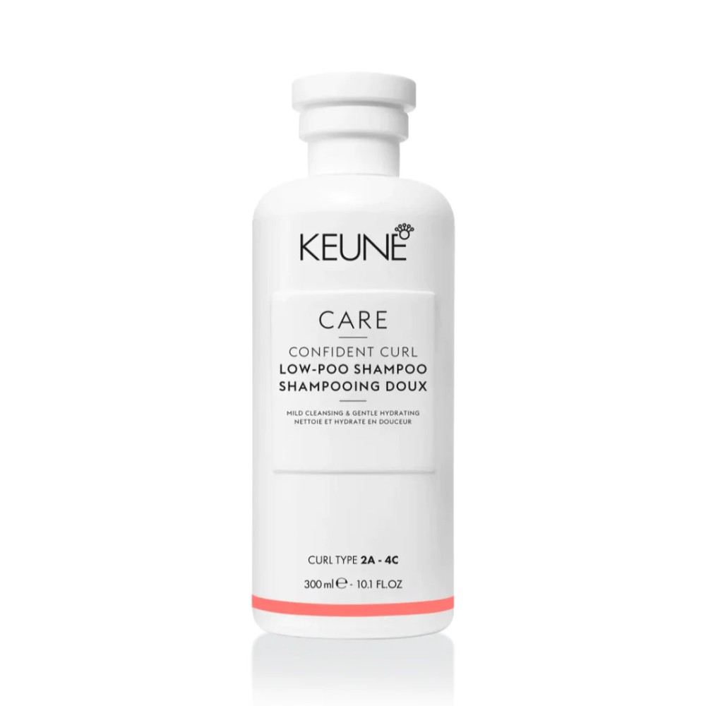 Keune, Care Confident Curl Low Poo, Hair Shampoo, For Cleansing, 300 ml