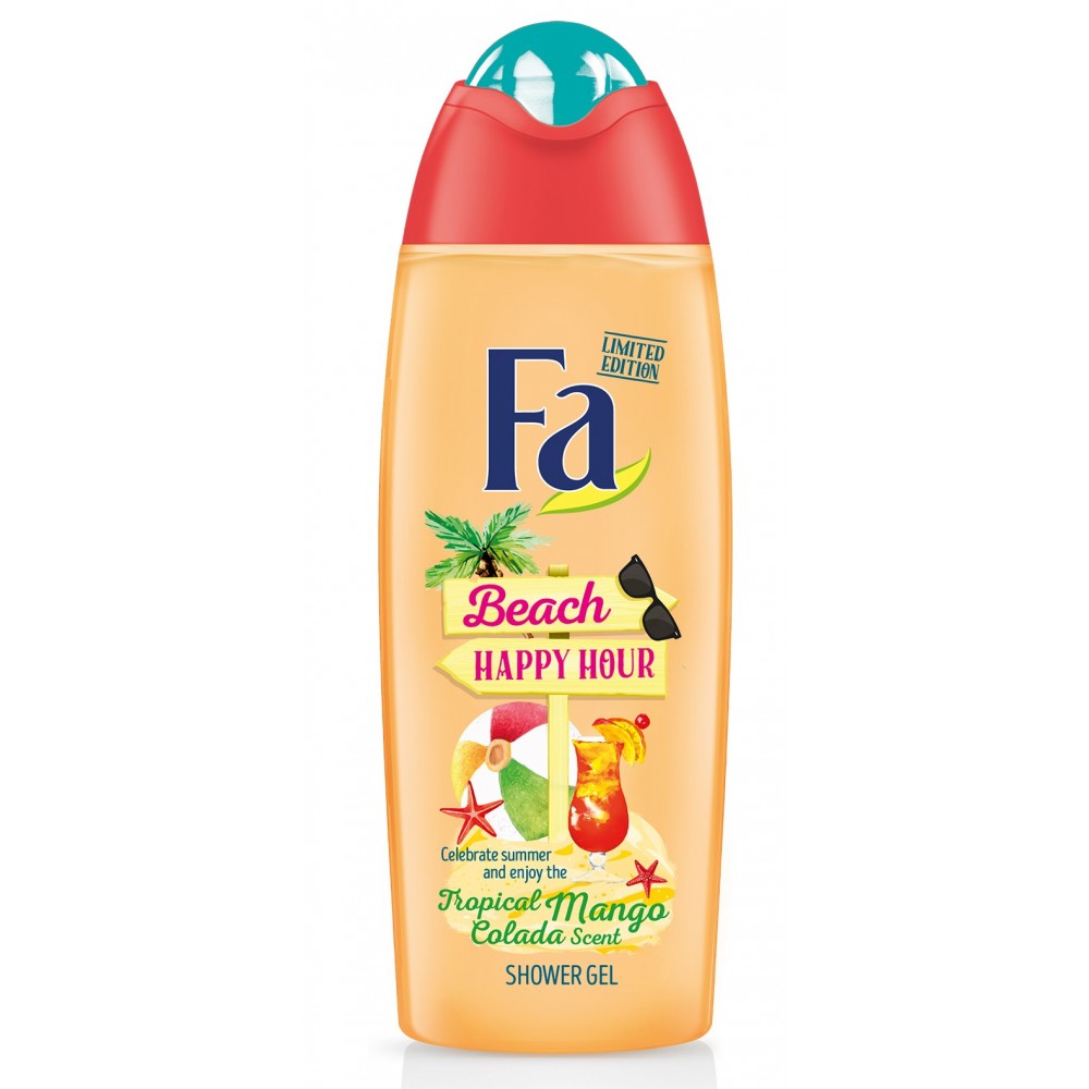 Fa Beach Happy Hour Mango Colada Duschcreme 250 ml / 8,4 oz