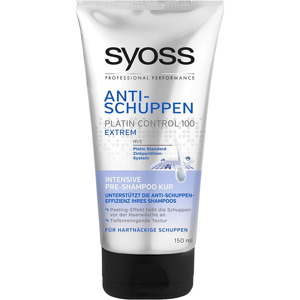 Syoss Anti Dandruff Intensive Pre Shampoo Treatment 150 Ml 5 Oz Fresh Store Eu