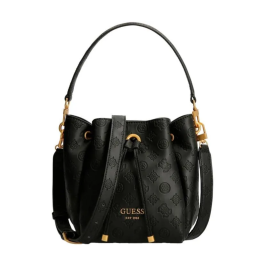 Guess, Zanelle, Textile Handbag, Black, HWPA84