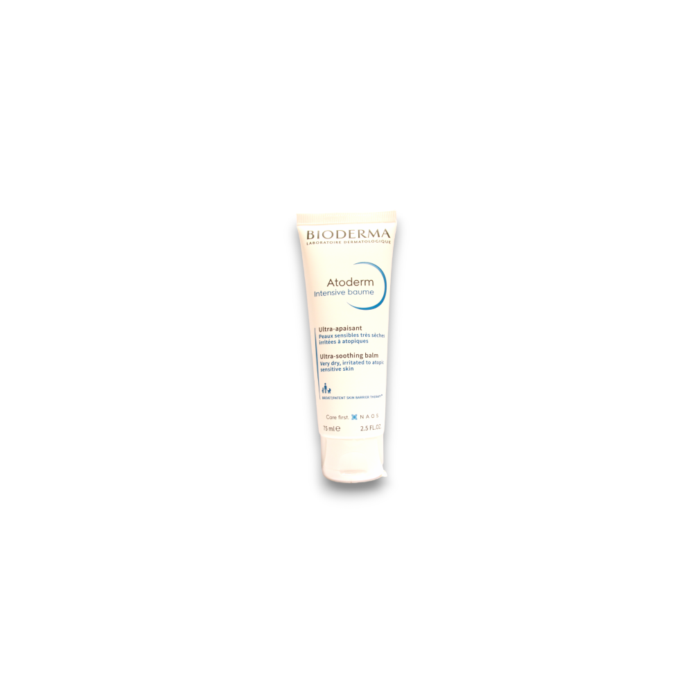 Bioderma, Atoderm Intensive, Oil-Free, Ultra-Soothing, Day, Balm, For Face & Body, 75 ml