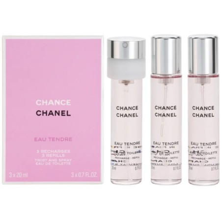 Chanel Chance Eau Tendre EDT W 3x20ml REFILL