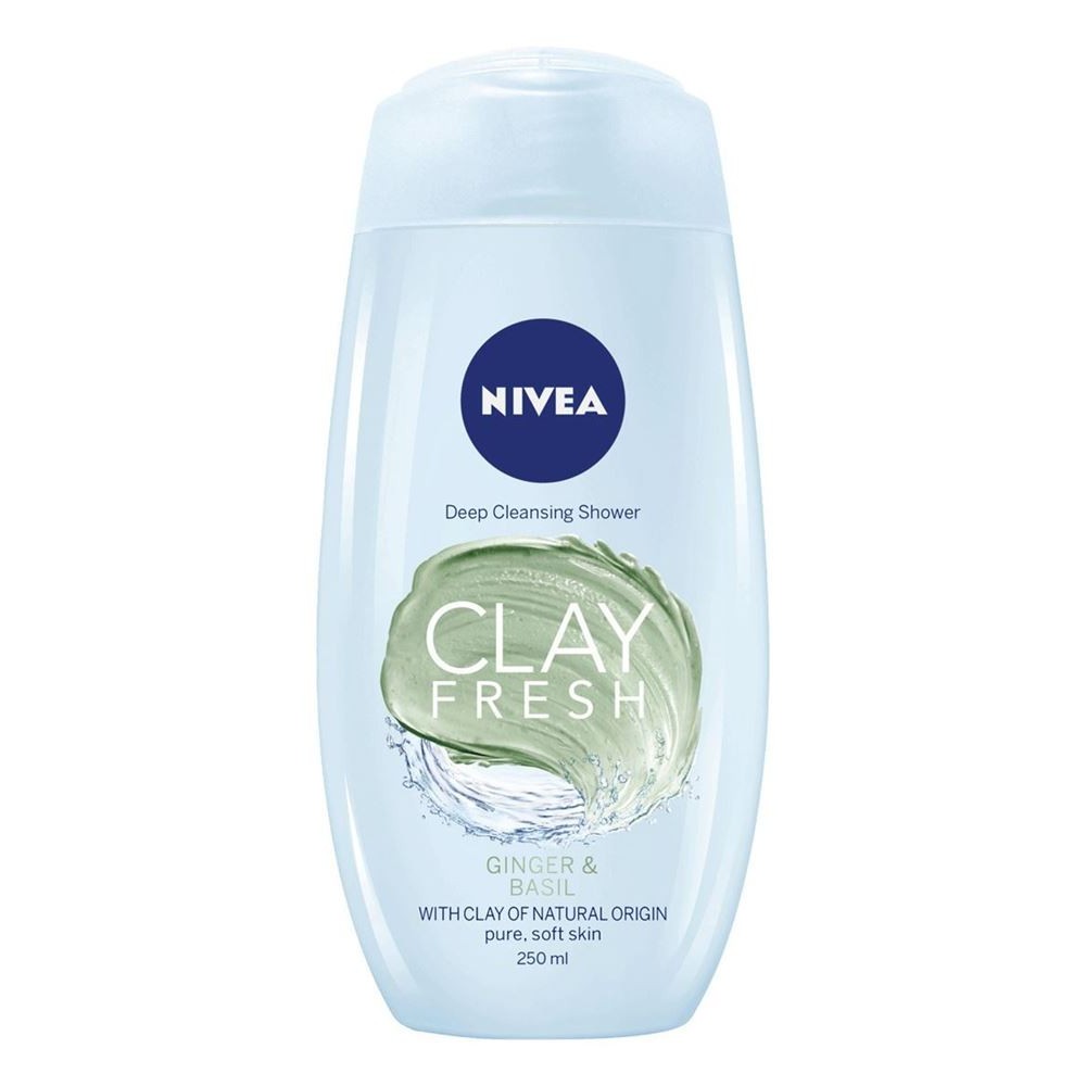 Nivea Tonerde Frisches Ingwer- und Basilikum-Duschgel 250 ml / 8,4 fl oz