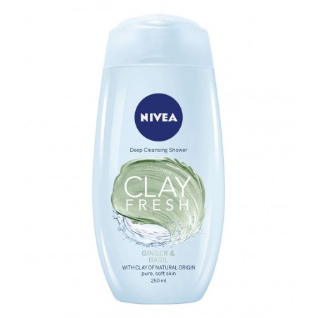 Nivea Tonerde Frisches Ingwer- und Basilikum-Duschgel 250 ml / 8,4 fl oz