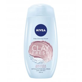 Nivea Clay Fresh Hibiscus & White Sage Shower Gel 250 ml