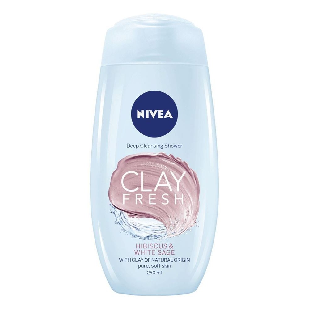 Nivea Clay Fresh Hibiscus & White Sage Shower Gel 250 ml