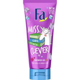 Fa Miss Clever Pink Viola & Amber Shower Gel 200 ml / 6.8 fl oz