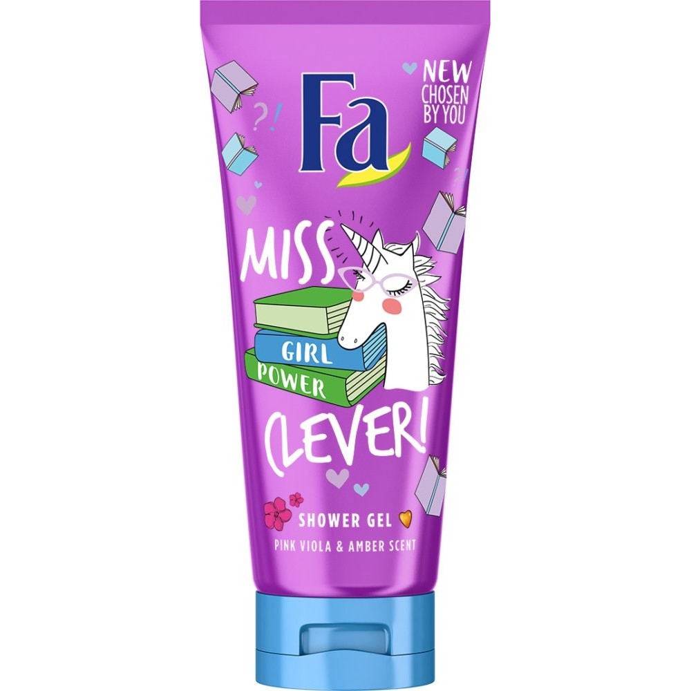 Fa Miss Clever Pink Viola & Amber Duschgel 200 ml / 6,8 fl oz