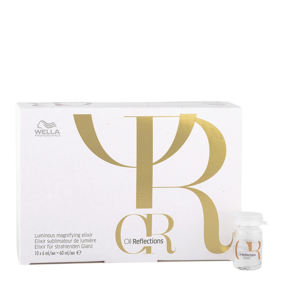 Wella Professionals, Oil Reflections, Hair Serum, Anti-Frizz, 10 pcs, 6 ml