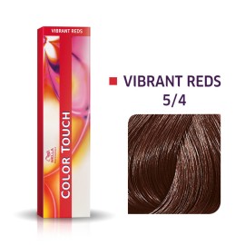 Wella Professionals, Color Touch, Ammonia-Free, Semi-Permanent Hair Dye, 5/4 Light Brown Red, 60 ml