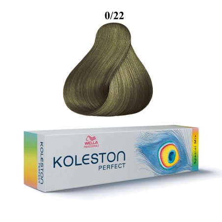 Wella Professionals, Koleston Perfect Special Mix, Permanent Hair Dye, 0/22 Matt Intensive, 60 ml