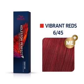 Wella Professionals, Koleston Perfect Me+, Permanent Hair Dye, 6/45 Dark Blonde Red Mahogany, 60 ml