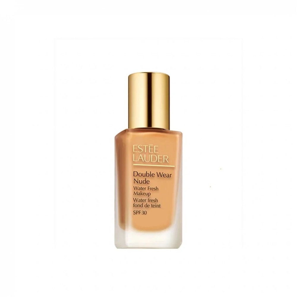 Estee Lauder, Double Wear Nude Water-Fresh Makeup, Liquid Foundation, 3W1, Tawny, SPF 30, 30 ml