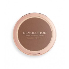 Makeup Revolution, Mega Bronzer, Bronzer Compact Powder, 03, Medium, 15 g