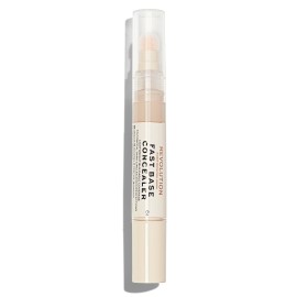 Makeup Revolution, Fast Base Concelear, Under-Eye Concealer Pen, C 4, 4.5 ml