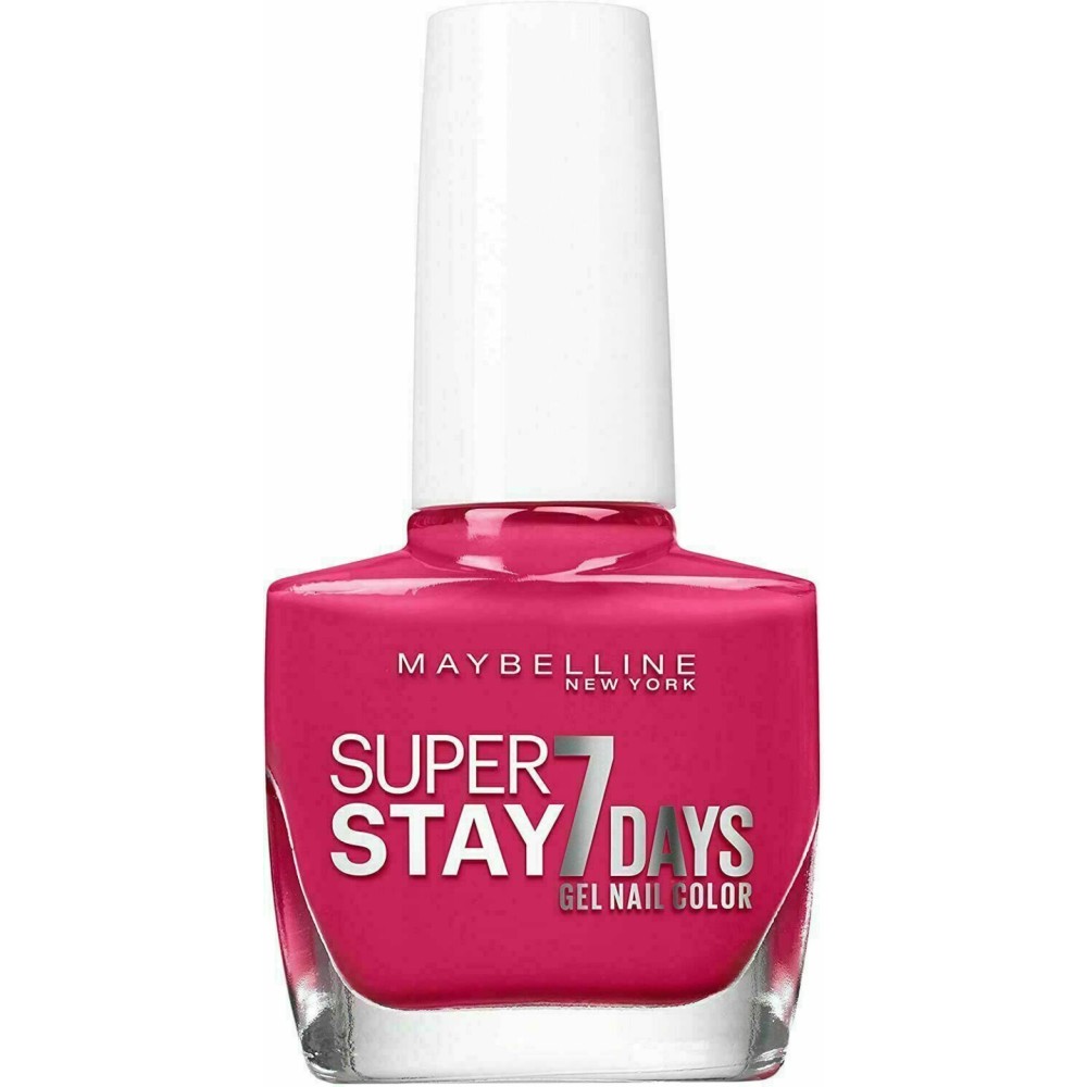 Maybelline, Forever Strong Super Stay 7 Days, Top Coat, Nail Polish, Nr. 180, Rose Fuchsia, 10 ml