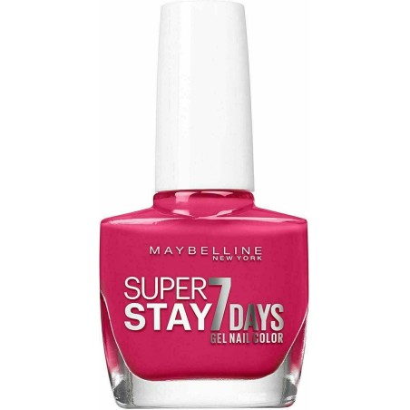Maybelline, Forever Strong Super Stay 7 Days, Top Coat, Nail Polish, Nr. 180, Rose Fuchsia, 10 ml