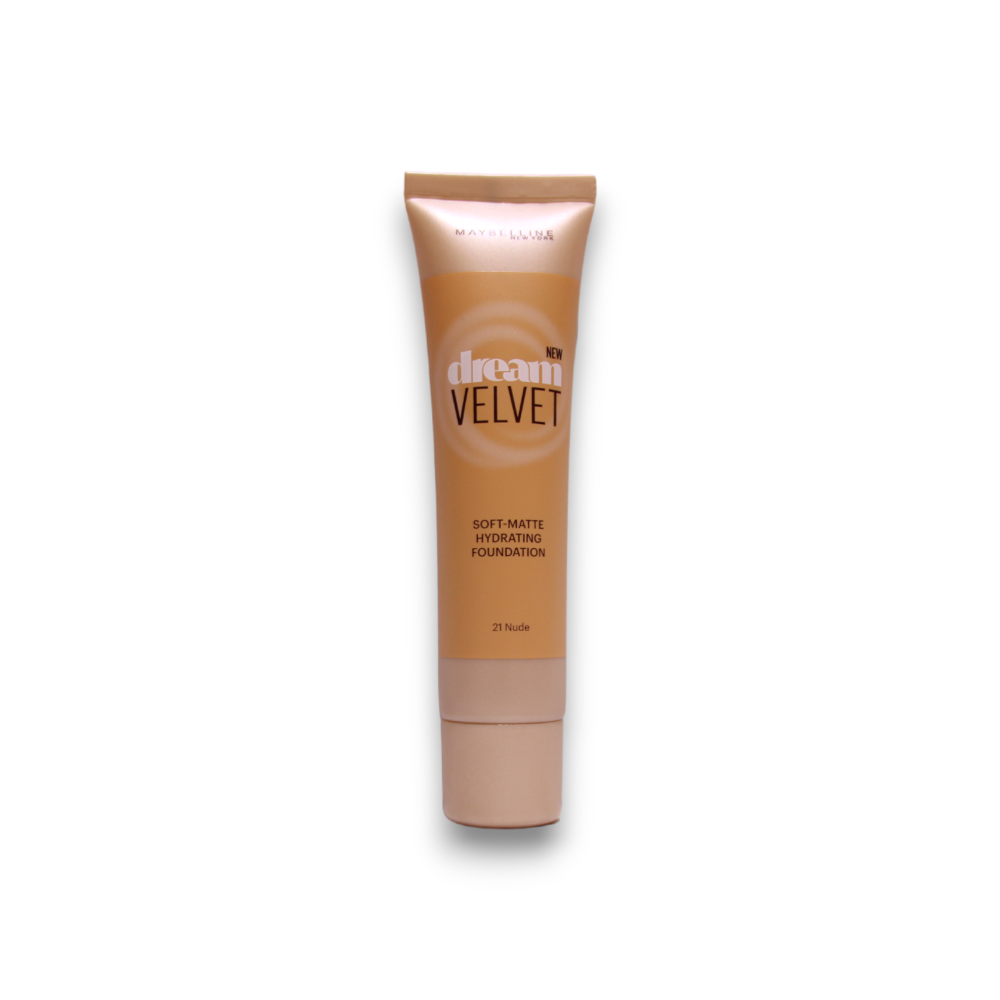 Maybelline, Dream Velvet, Soft Matte, Cream Foundation, No.21, Nude, 30 ml
