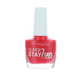 Maybelline, Forever Strong Super Stay 7 Days, Nail Polish, Nr. 490, Rose Salsa, 10 ml