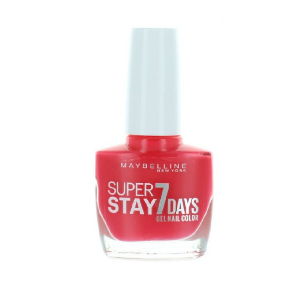 Maybelline, Forever Strong Super Stay 7 Days, Nail Polish, Nr. 490, Rose Salsa, 10 ml