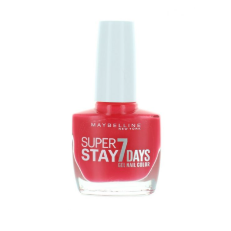 Maybelline, Forever Strong Super Stay 7 Days, Nail Polish, Nr. 490, Rose Salsa, 10 ml