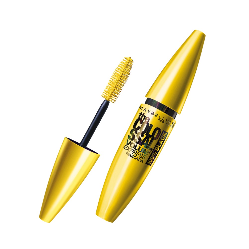 Maybelline, The Colossal Volume Express, Collagen, Volum, Mascara, 100% Black, 10.7 ml