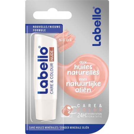 Labello Pflege- und Color Nude-Lippenbalsam 4,8 g