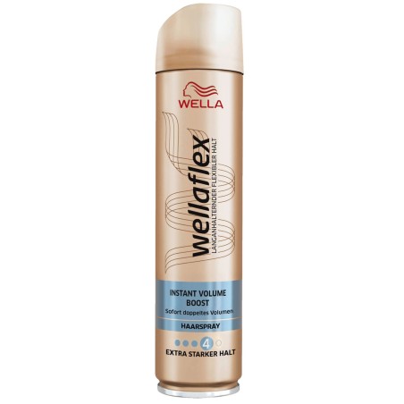 Wella, Wellaflex Instant Volume Boost, Hair Spray, For Volume, Extra Strong Hold, 250 ml