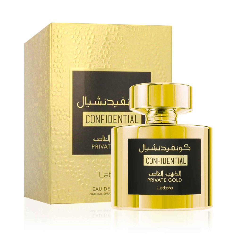 Lattafa Confidential Private Gold Edp U 100Ml