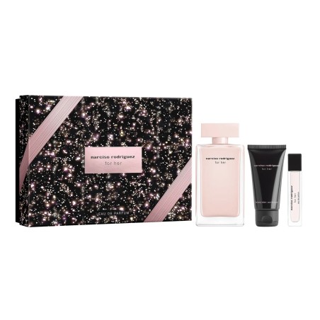 Narciso Rodriguez Eau De Parfum 100 ml + Hydrating Body Lotion 50 ml + Eau De Parfum 10 ml
