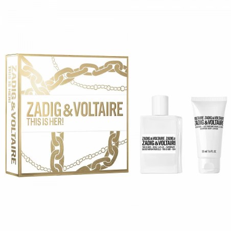 Zadig & Voltaire This Is Her Eau De Parfum 50 ml + Hydrating Body Lotion 50 ml