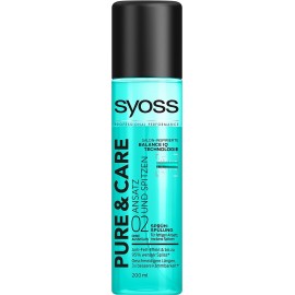Syoss Pure & Care Leave-In-Spray Pflegespülung 200 ml / 6,8 fl oz