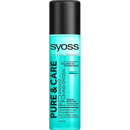 Syoss Pure & Care Leave-In-Spray Pflegespülung 200 ml / 6,8 fl oz