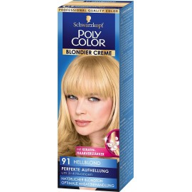 Schwarzkopf Poly Color Creme-Haarfarbe 91 Hellblond