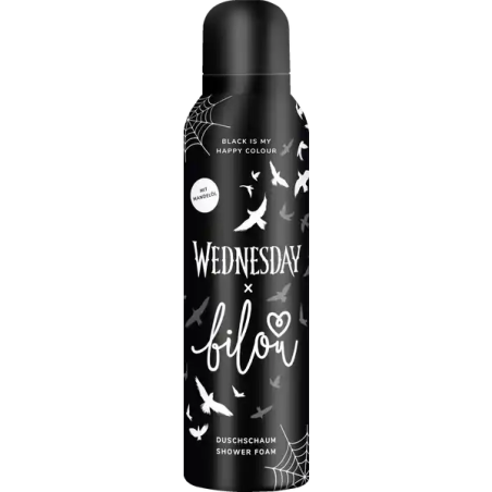bilou Wednesday Black Is My Happy Color Shower foam 200 ml / 6.8 fl oz