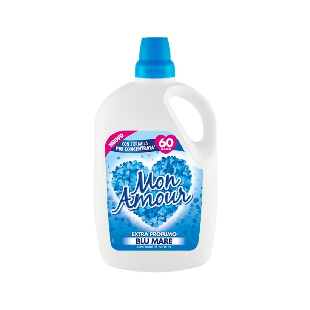 Felce azzurra mon amour softener 60 work blue 3000 ml / 101.44 fl oz