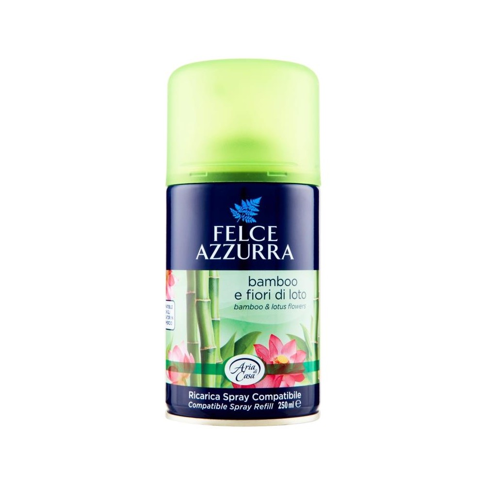 Felce azzurra electrical deod. refill bamboo lotus 250 ml / 8.45 fl oz