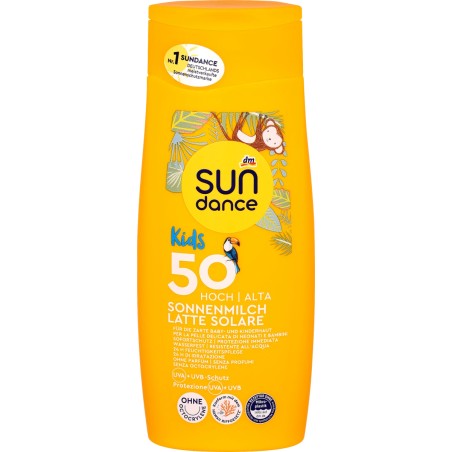 SUNDANCE Kinder-Sonnenmilch LSF 50 200 ml / 6,8 fl oz