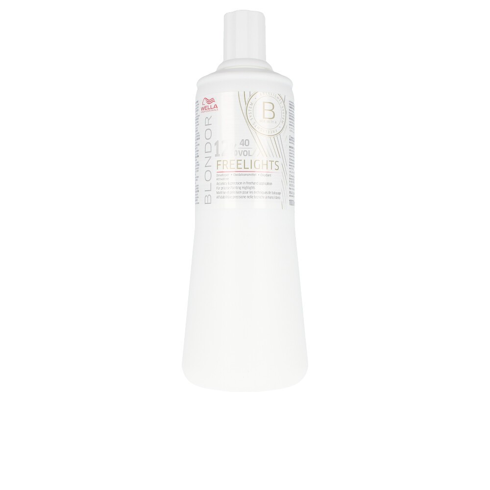 Wella Professionals, Blondor Freelight, For Color Refreshing, Hair Oxidant Lotion, 12%, 40 vol, 1000 ml