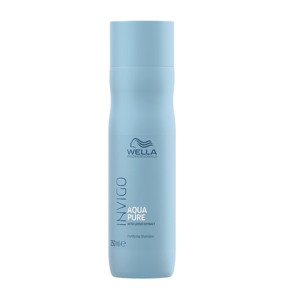 Wella Professionals, Invigo Balance Aqua Pure, Lotus Extract, Hair Shampoo, For Cleansing, 250 ml