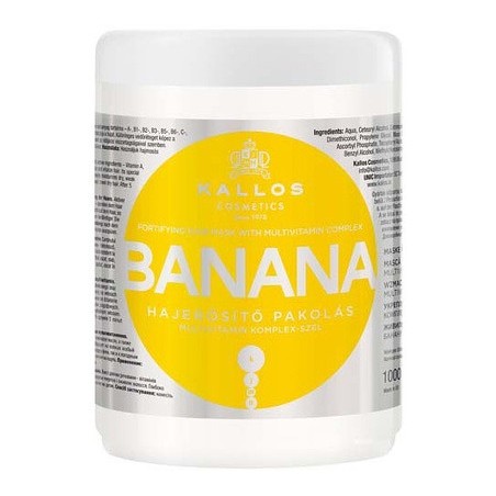 Kallos Banana strengthening hair mask with multivitamin complex 1000 ml
