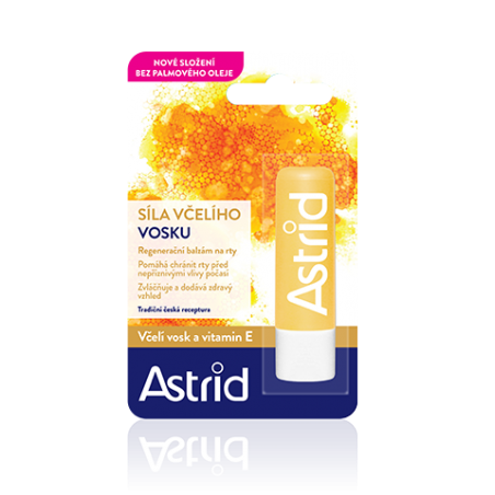 Astrid Bienenwachs Schützender und regenerierender Lippenbalsam 4,0 g