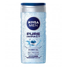 Nivea Men Pure Impact Duschgel 250 ml / 8,4 fl oz