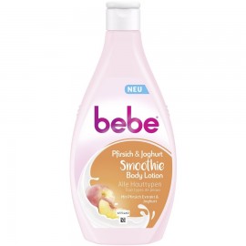 Bebe Pfirsich- und Joghurt-Smoothie-Körperlotion 400 ml / 13,3 fl oz