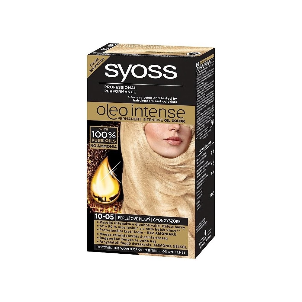 Syoss Oleo Intense Permanent Oil Color (10-05 Pearl