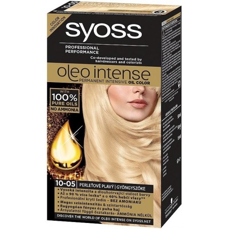 Syoss Oleo Intense Permanente Öl-Farbe (10-05 Perlblond)