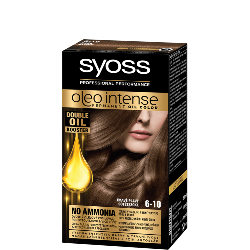 Syoss Oleo Intense Permanente Öl-Farbe (6-10 Dunkelblond)